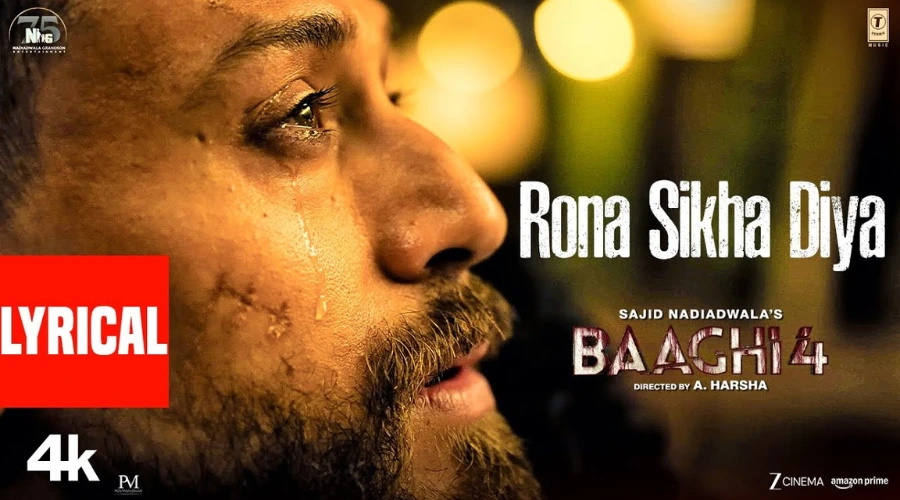 Rona Sikha Diya Lyrics - Tiger Shroff